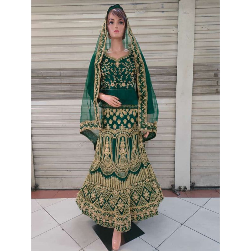 Gaun Pengantin India / Lehenga Bridal India