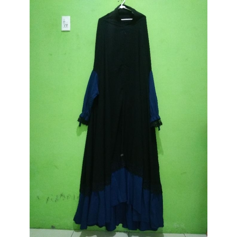 Preloved Floor Khimar Umbrella Brand Salsabilla Collection