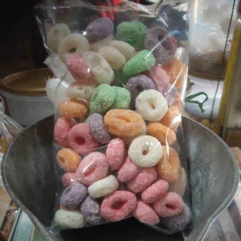 

donat mini pelangi