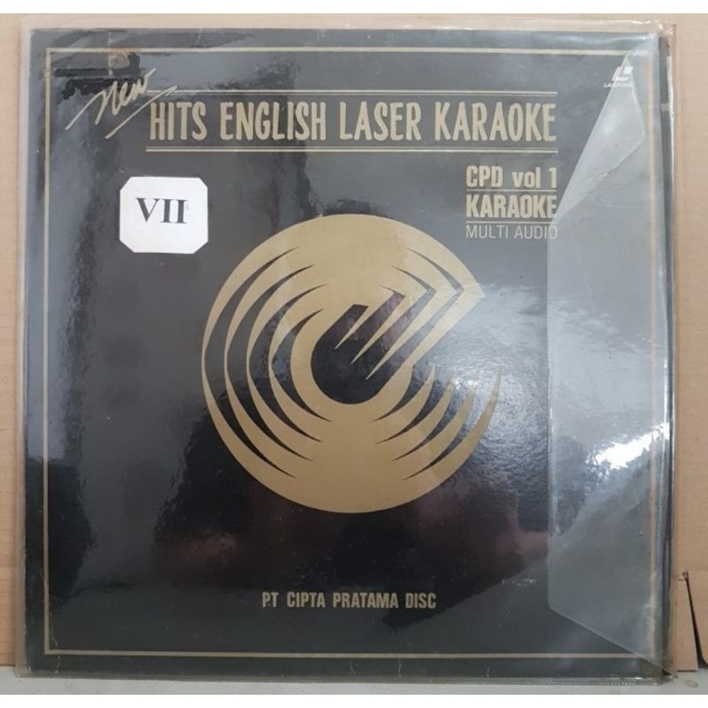 Laser disc Hits English Laser Karaoke