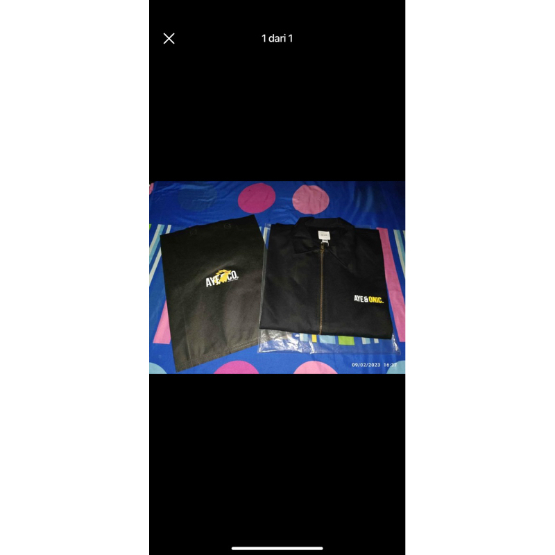 Aye x Onic esport work jacket