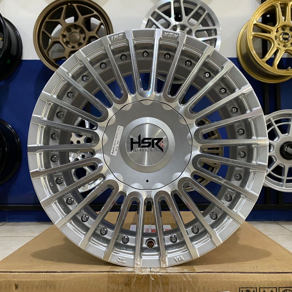 Velg Ring 14 Pelek Mobil Hsr Amarasi R14 Lebar 6 H8X100-114,3 ET36 Smf