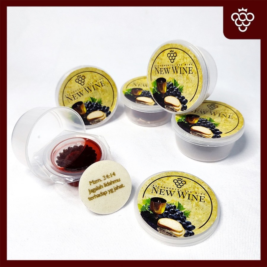 

Paket Cup Anggur NW + Hosti Ayat Kecil - isi 10