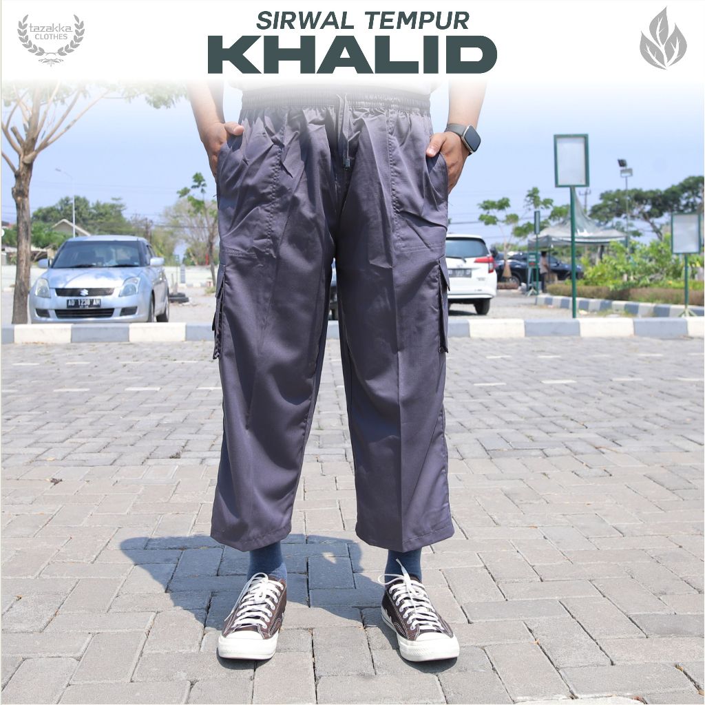 Celana Sirwal Pria Dewasa Tazakka Clothes Sunnah 3/4 Bahan Premium FREE BONUS