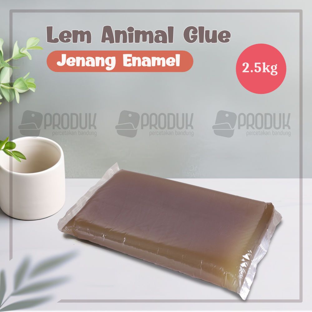 LEM ANIMAL GLUE Jenang Enamel | Jelly Panas 2.5 kg Lem Perekat