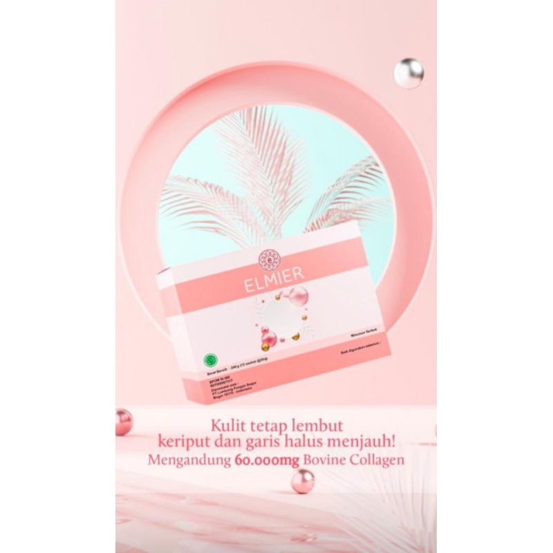 ELMIER COLAGEN susu pemutih / collagen pemutih / pemutih badan