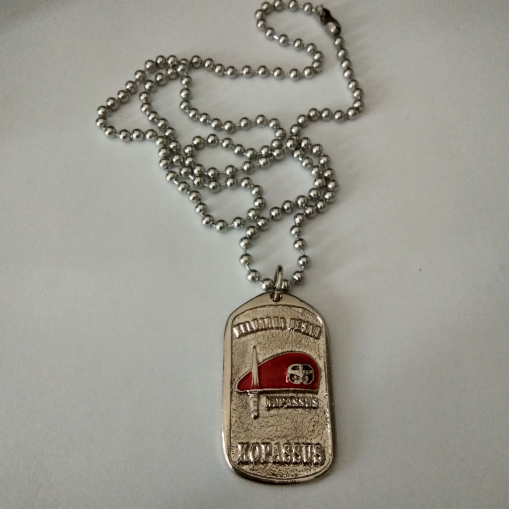 Kalung Dog tag Kopassus