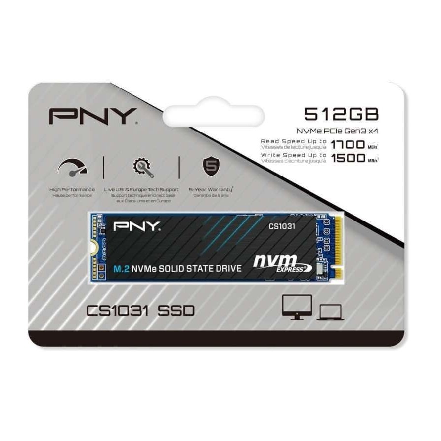 PNY SSD M.2 NVME CS1031 512GB GEN 3X4