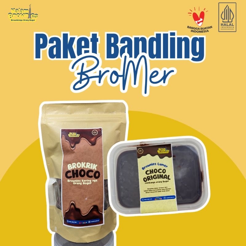 

PAKET BANDLING BROWMER BROWNIES KERIUK DAN BROWNIES LUMER