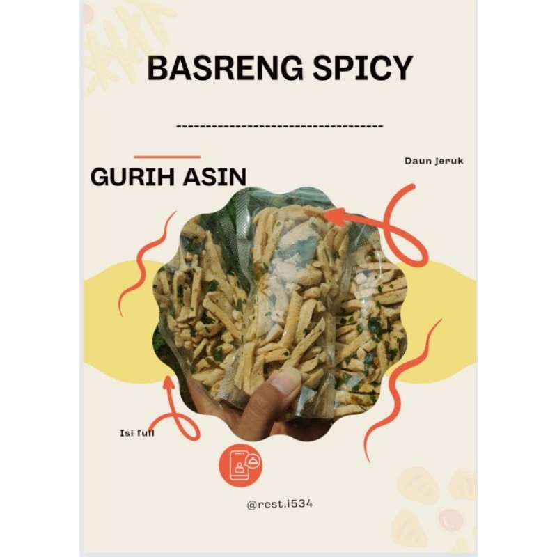 

basreng original daun jeruk