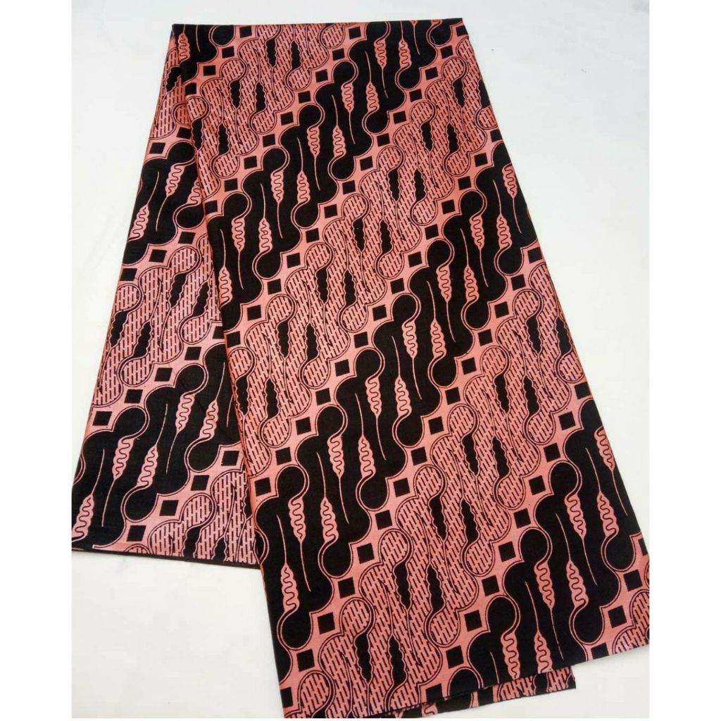 Kain Batik Meteran Motif Elegan Pekalongan Bahan Batik Terbaru Mewah Katun Halus Kain Jarik Kebaya C