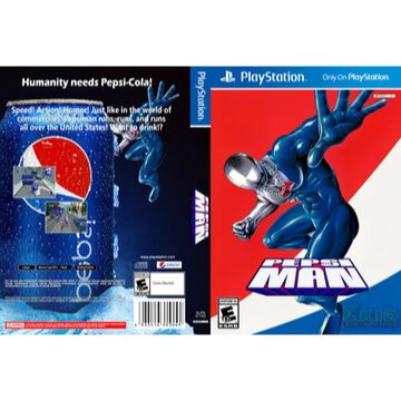 CD GAMES PLAYSTATION PS1 PEPSIMAN
