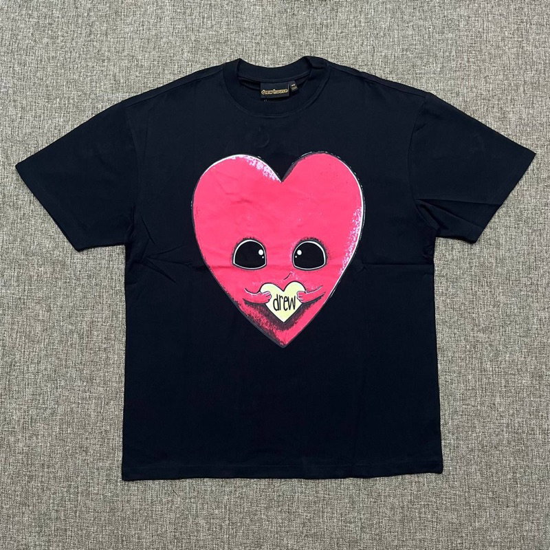 Drew House Heart Tee Black Original