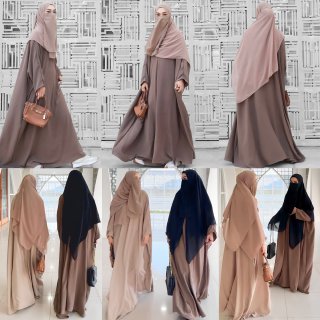 HAMEEDA ABAYA /ABAYA HAMEEDA/ GAMIS ABAYA
