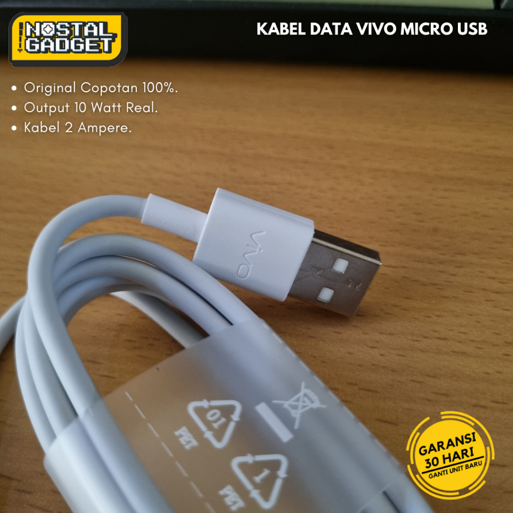 Kabel Data Micro USB Y12 Y15s Y17 Y1s Y02 MURAH
