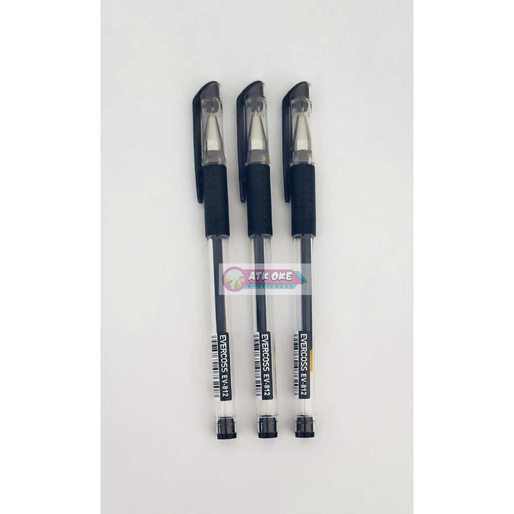 

Evercoss Pen Gel 0.5MM EV-812 Hitam 1Pcs