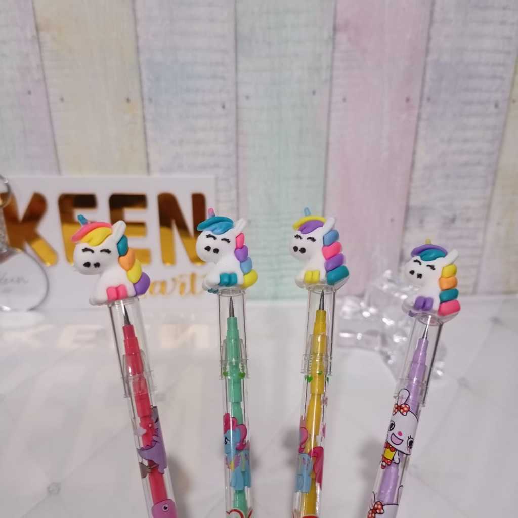 

Pensil lantu/lantu bensia/pensil cabut lucu/pensil bongkar pasang UNICRON MUKA