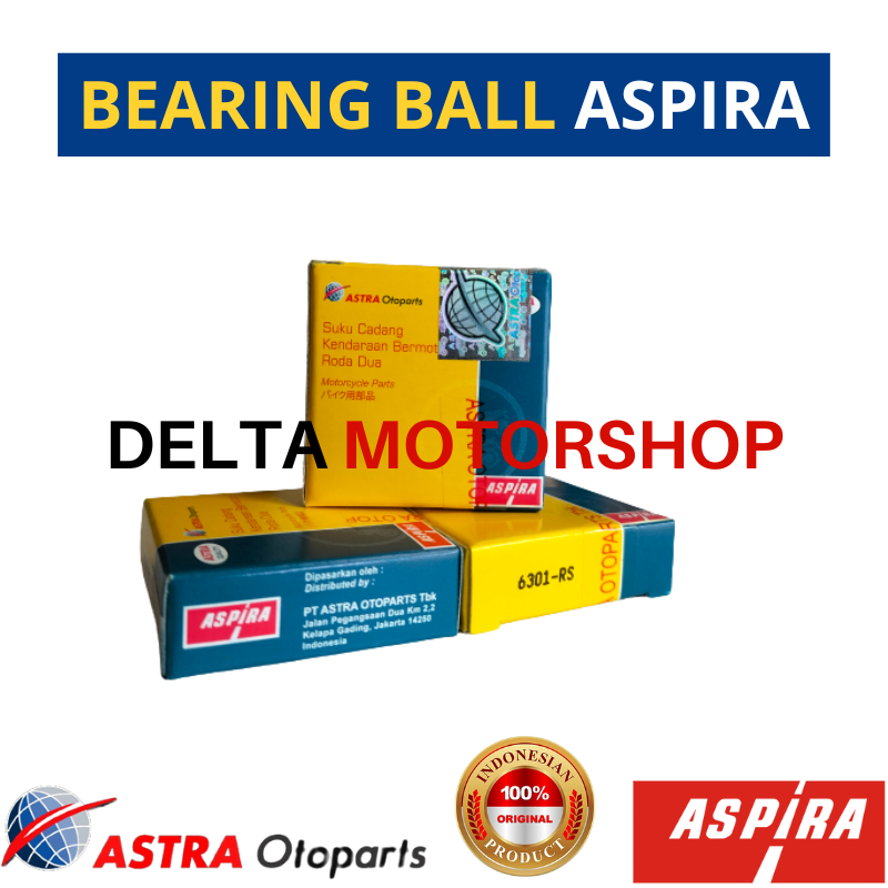 Bearing Klaher SKF 6301 RS Aspira