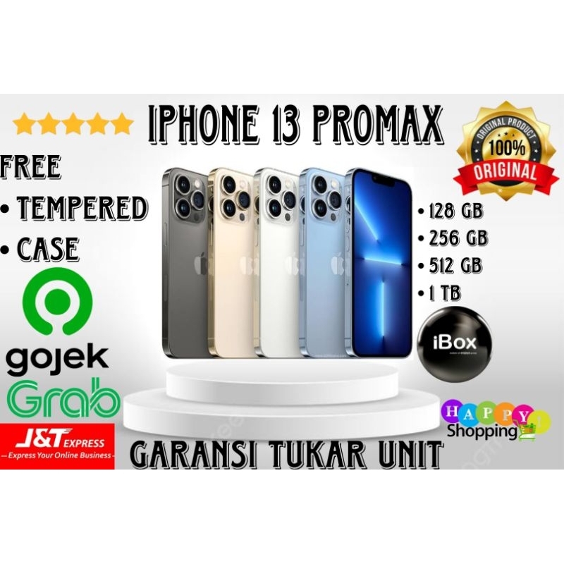 Apple Iphone 13 PRO MAX Original 128GB-256GB-512GB Second Like New Good Condition