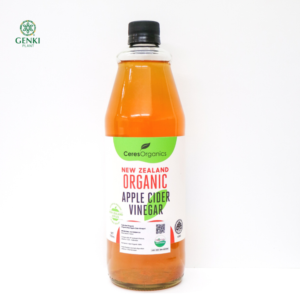 Ceres Organic Apple Cider Vinegar / Cuka Apel Organik - 750 ml