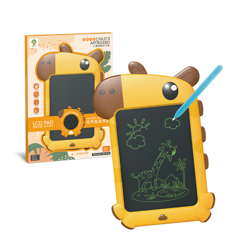 LCD Drawing Board Writing Art Board LCD Pad Tablet Doodle Papan Gambar Tulis Menggambar Mainan Edukasi Anak