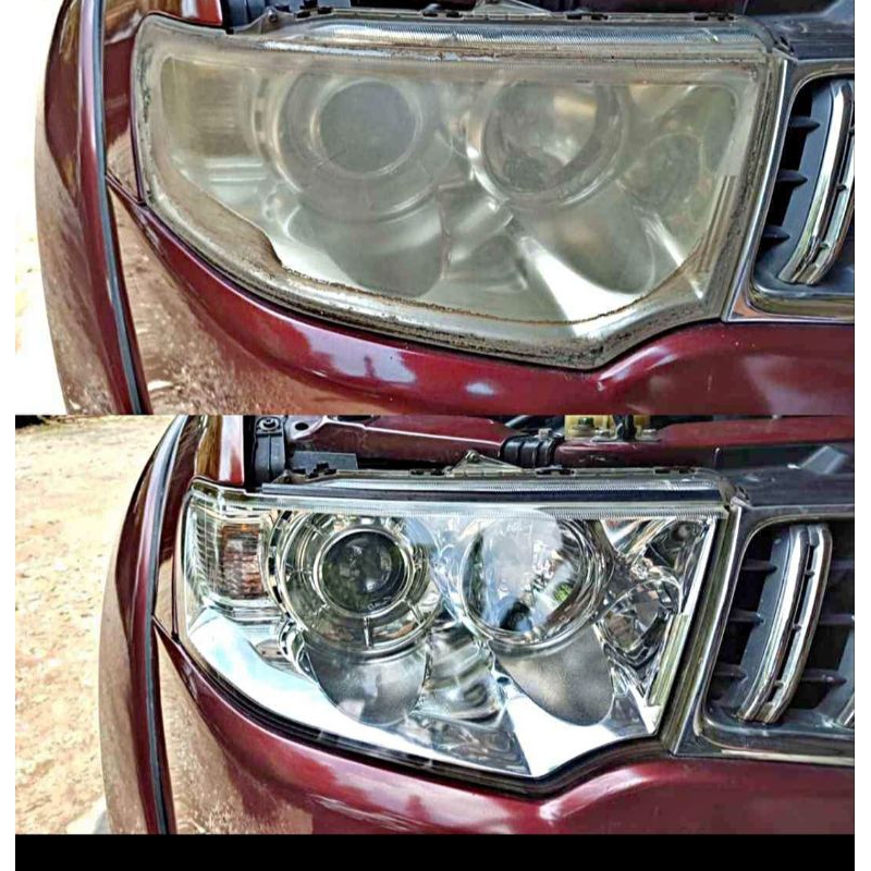 Jasa Nano burn Coating poles Headlamp lampu mobil