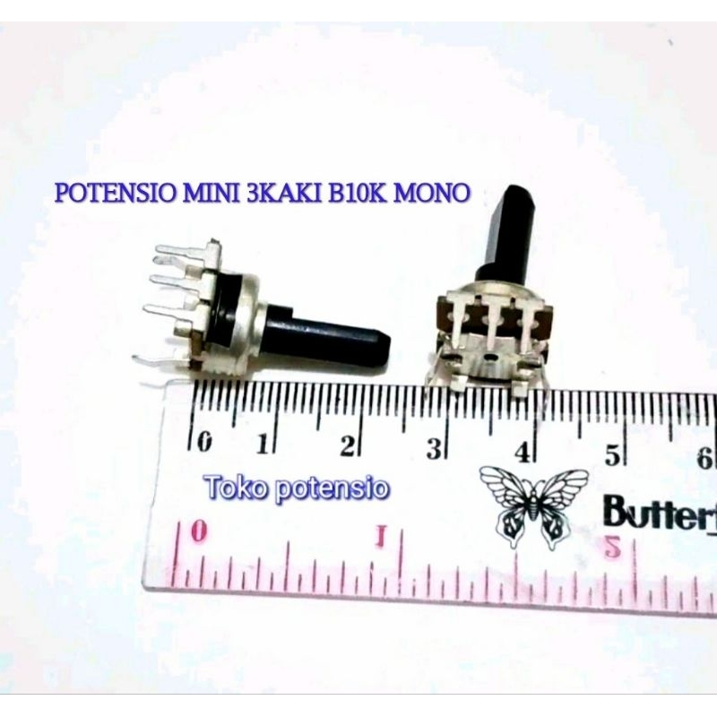 POTENSIO MINI B10K 3KAKI MONO