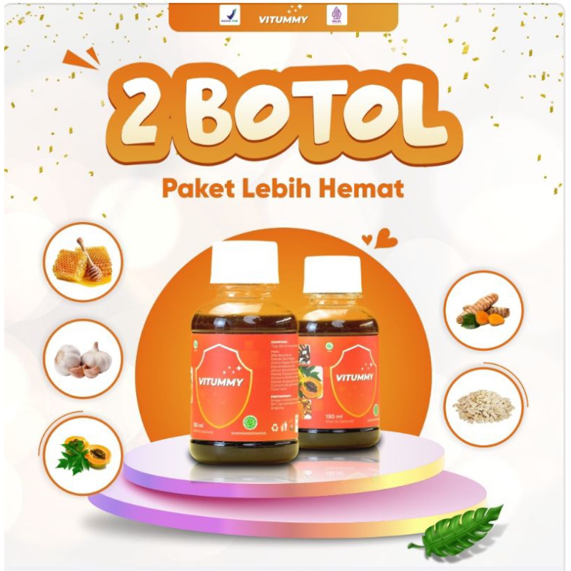 Vitummy Paket 2 botol