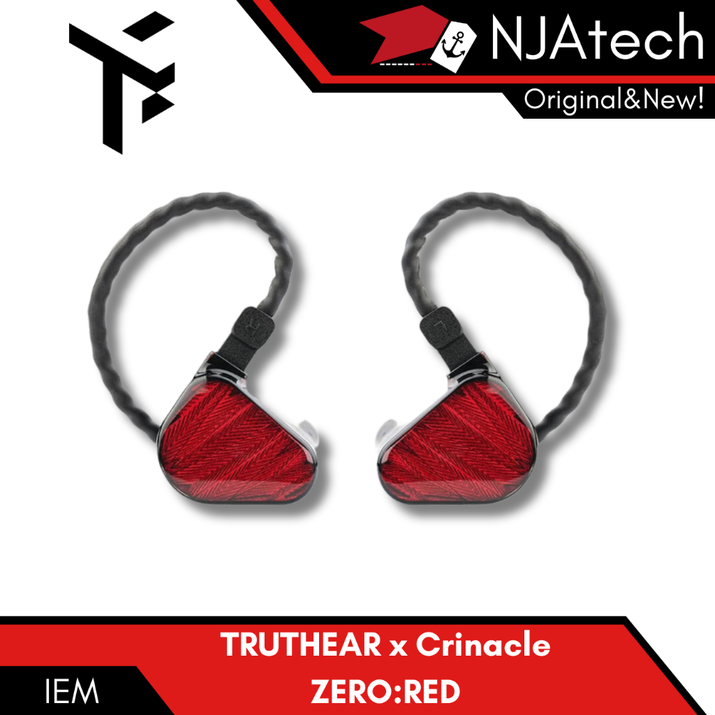 TRUTHEAR x crinacle Zero : Red Dual Dynamic Drivers In Ear Earphone
