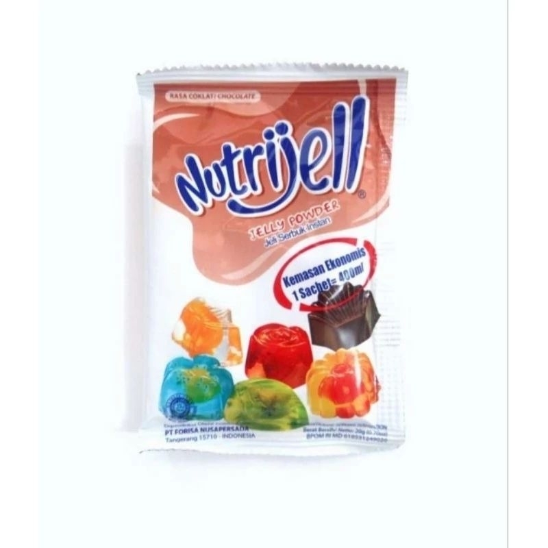 

Nutrijel Jelly Rasa Coklat 20gr