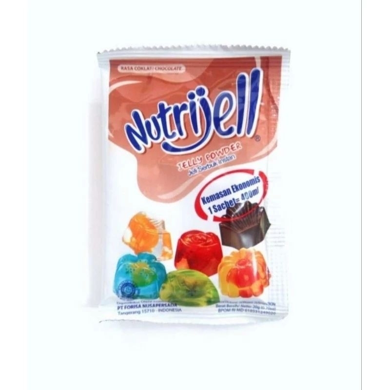 

Nutrijel Jelly Rasa Coklat 20gr