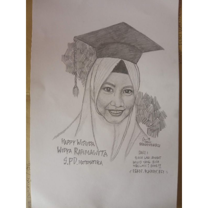 

Lukis wajah untuk wisuda