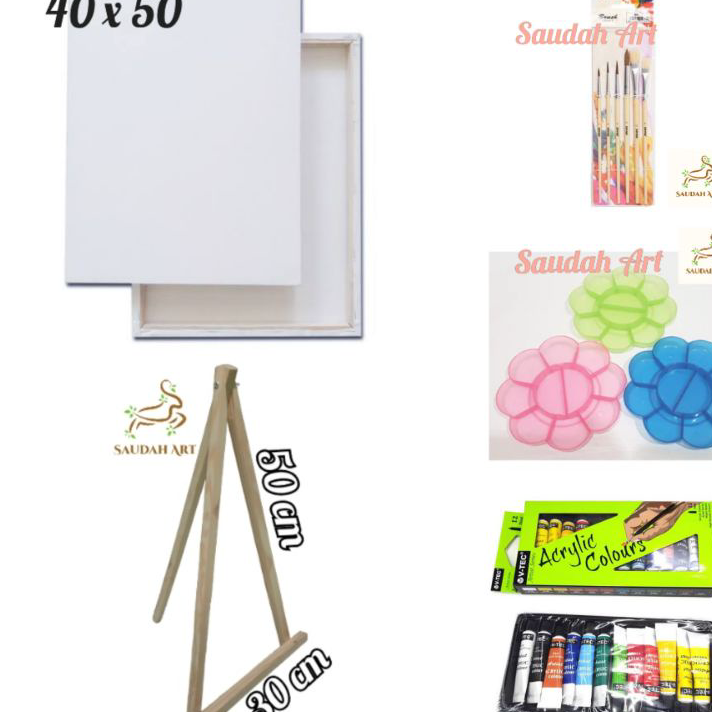 

Terbaru Paket Lukis Lengkap (kanvas 40x50,kuas,palet,cat akrilik,easel 30x50) Terlaris