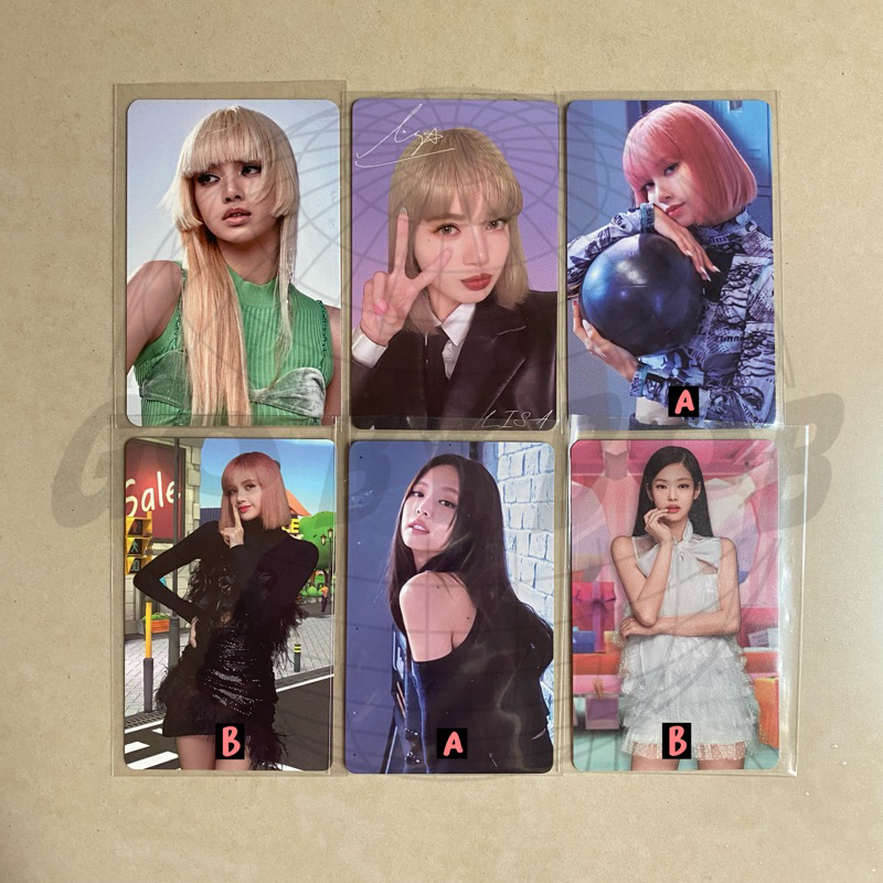 blackpink the game bptg the girls ost kit reve stella ver version bp jennie lisa official pc photoca