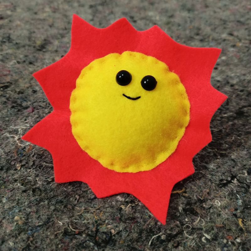 MAINAN EDUKASI ANAK FLANEL TEMA TATA SURYA PLANET TANPA ISIAN