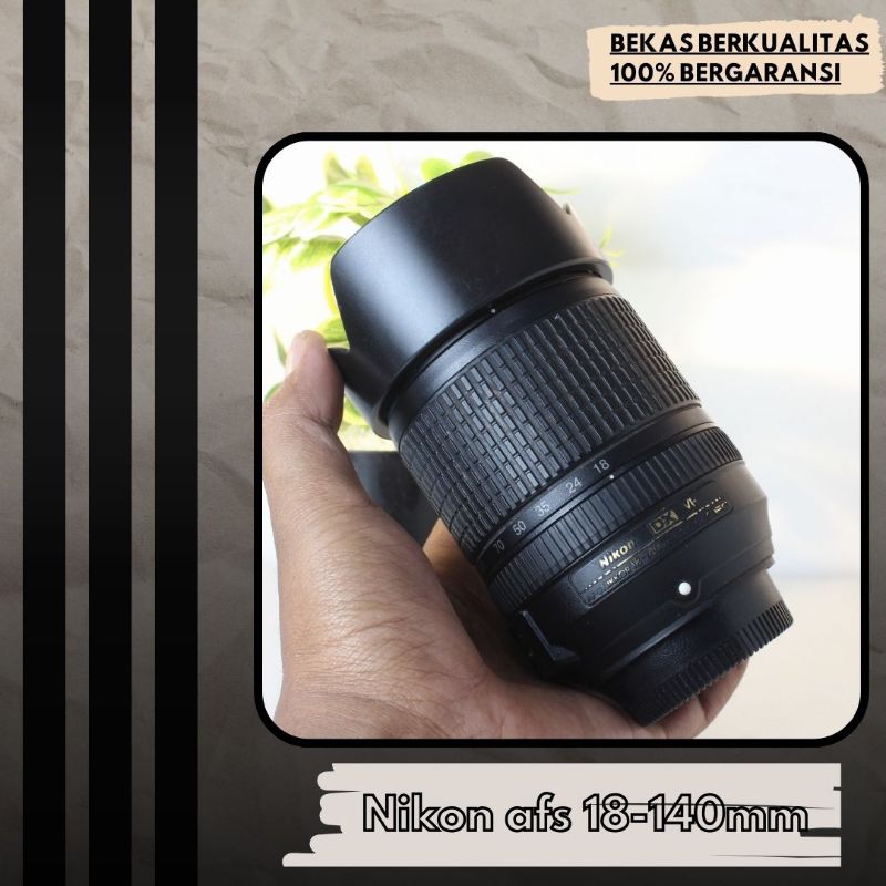 Lensa nikon 18-140mm vr murah