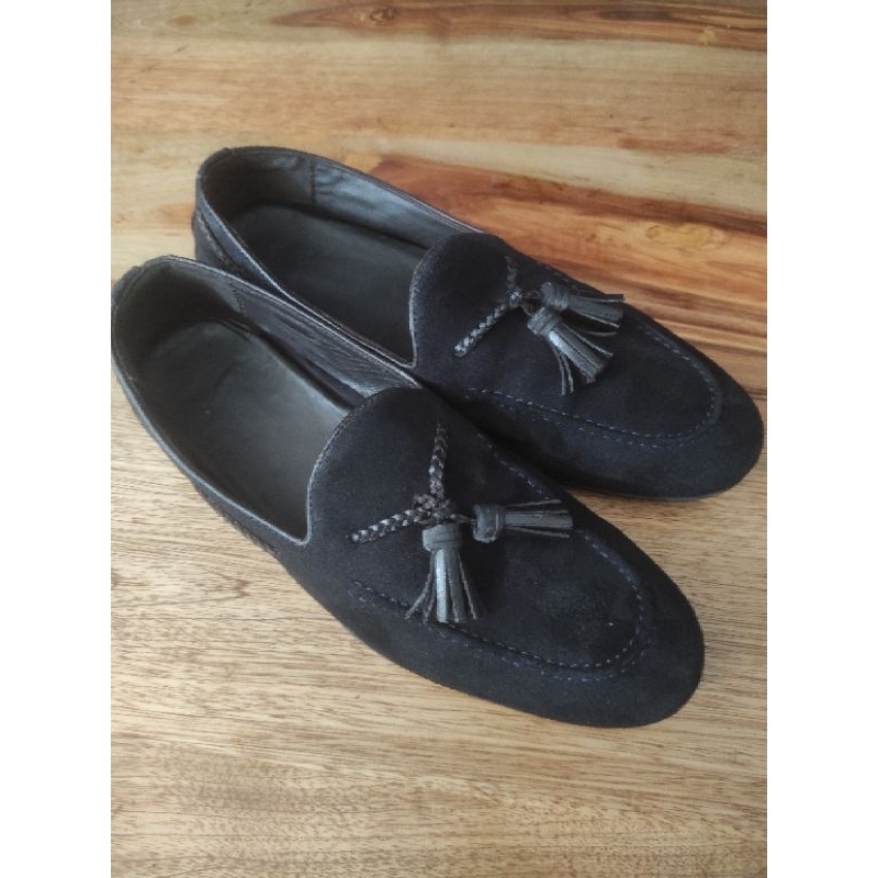 Sepatu Branded Loafers Slipon Zara Man