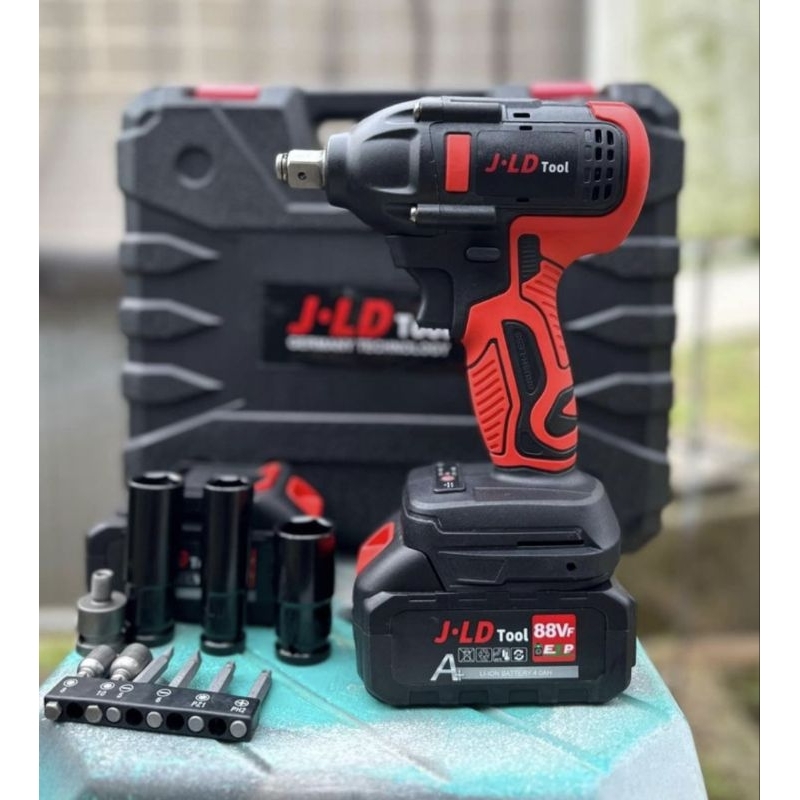 IMPACT WRENCH JLD / 88VOLT CORLDESS 2 BATERAI