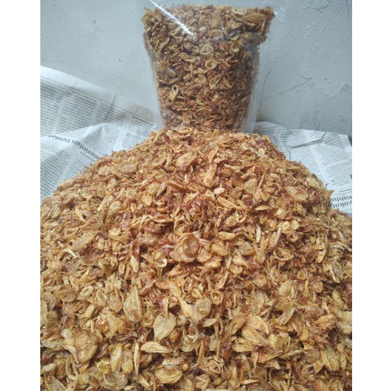 

Ready Bawang Goreng asli Brebes&sumenep 250 Gr