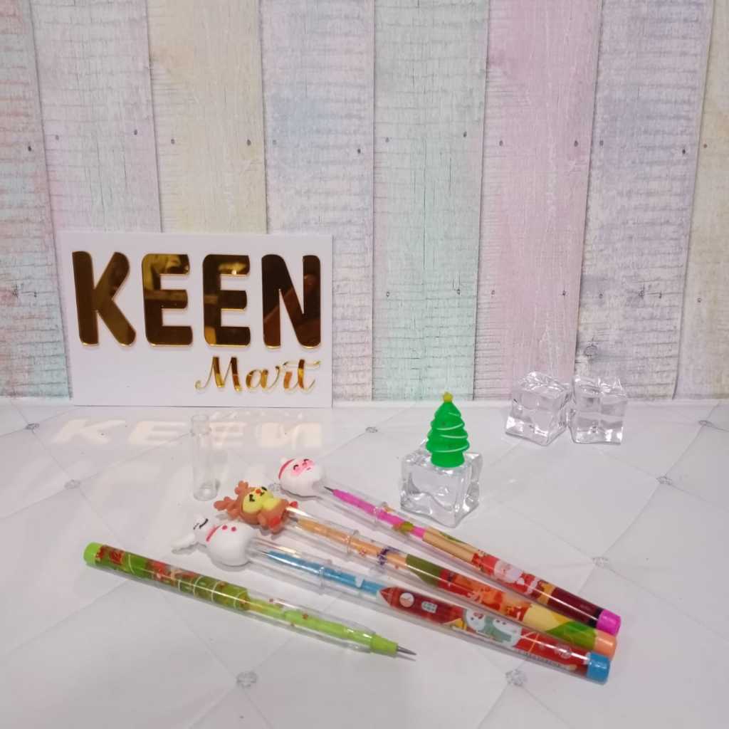 

Pensil lantu/lantu bensia/pensil cabut lucu/pensil bongkar pasang NATAL