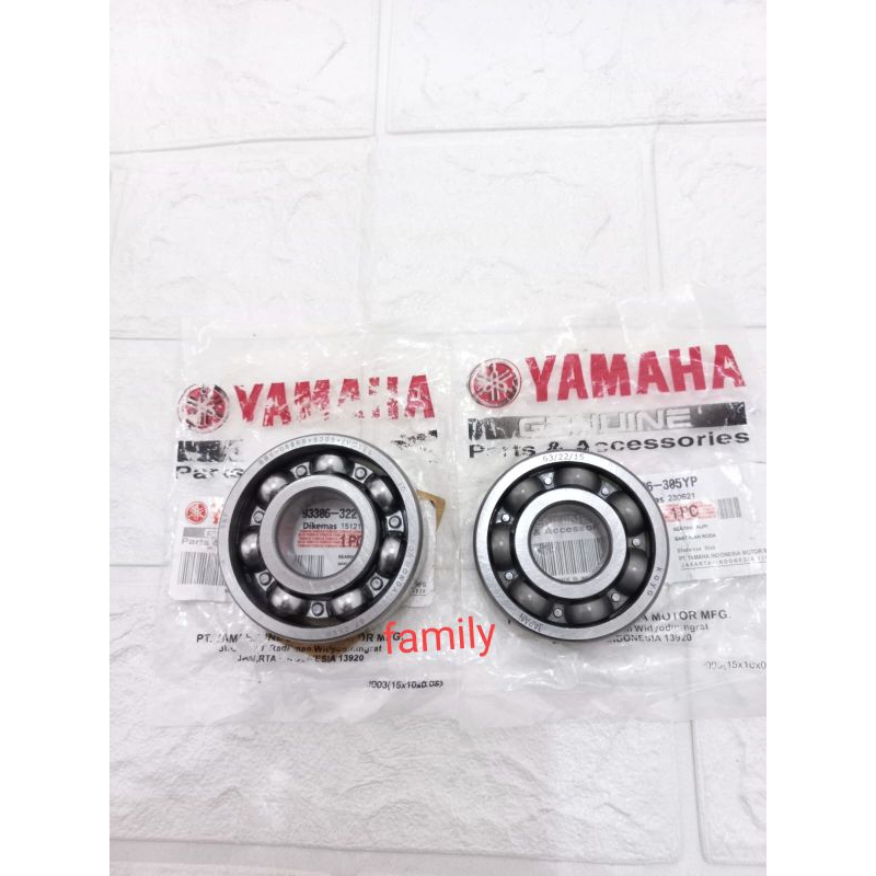 Bearing laher kruk as,yamaha mio lama sporty,mio j,mio m3.