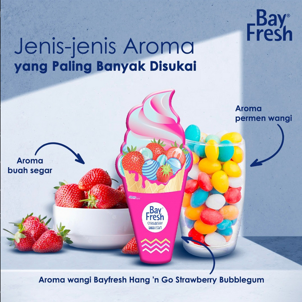 Bayfresh Hang 'n Go | Pengharum Mobil Gantung