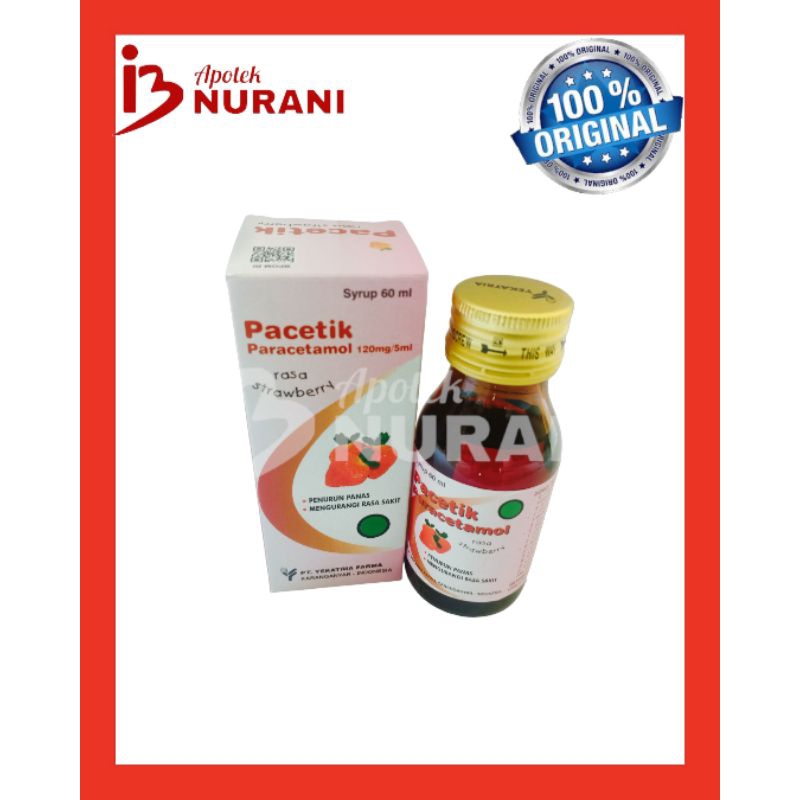 PACETIK SIRUP OBAT DEMAM DAN NYERI