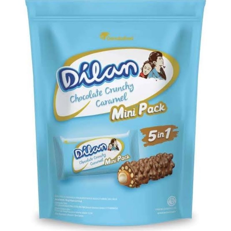 

Dilan Wafer Choco Crunchy Pouch Mini isi 10pcs