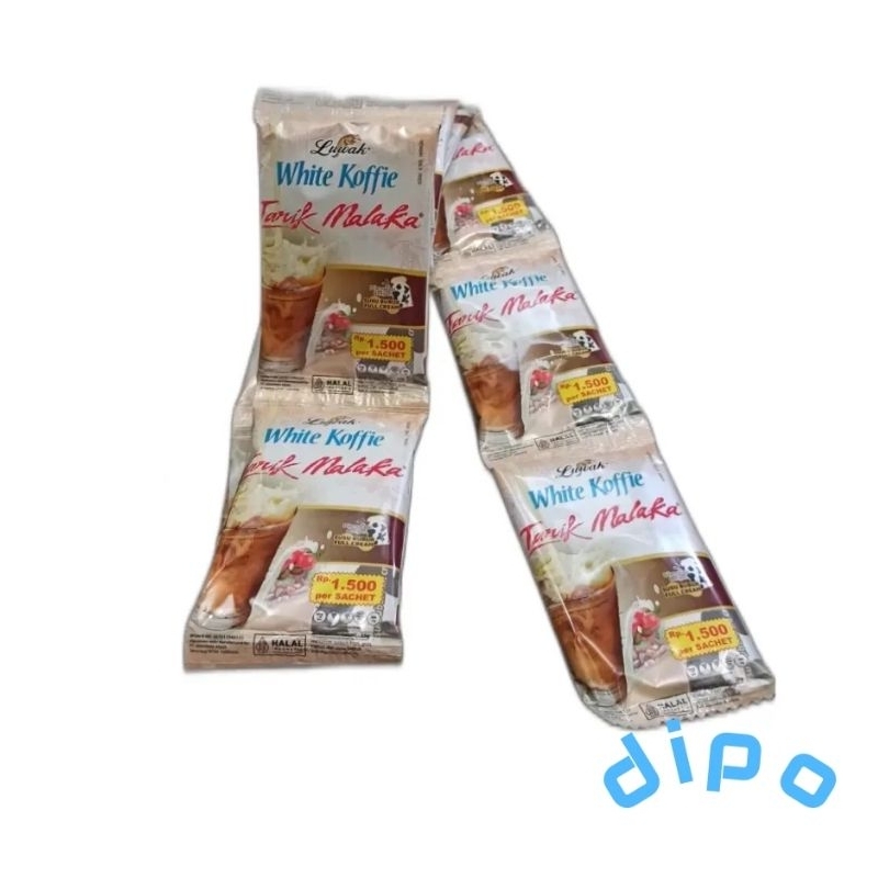 

(TM) TARIK MALAKA Luwak White Koffie Kopi Susu Renceng 10 sachet