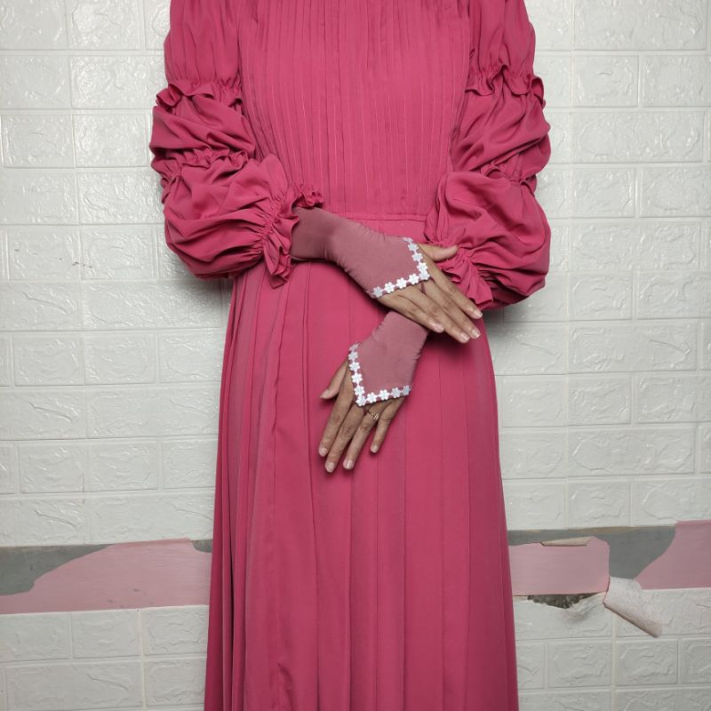 handsock manset cincin renda/manset tangan/manset tangan muslimah/manset cincin