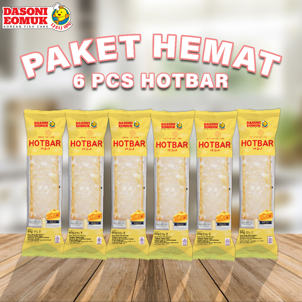 

Dasoni Hotbar Keju 6 Pcs