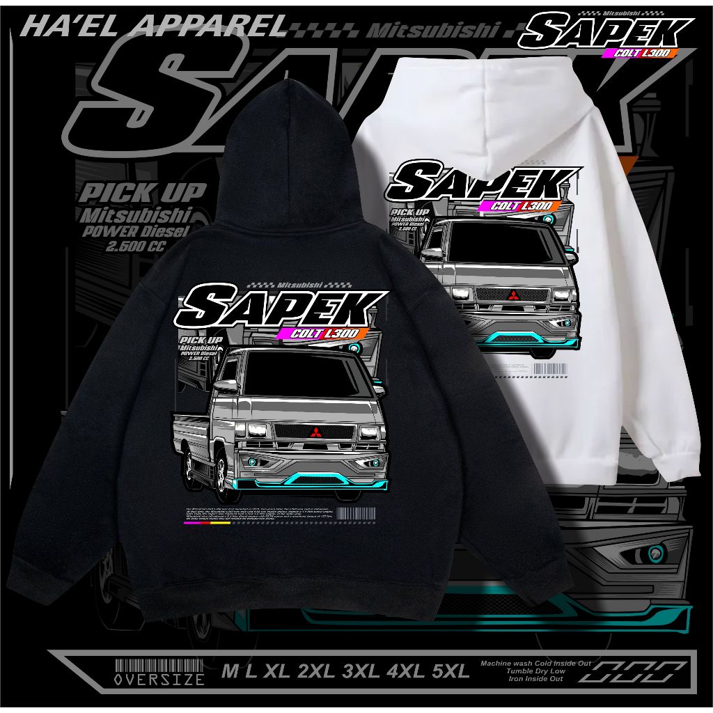 JAKET " PICKUP L 300 " HOODIE PICKUP L300 " SEWEATSHIRT JUMBO  | HOODIE RACING | HOODIE DISTRO 6XL |