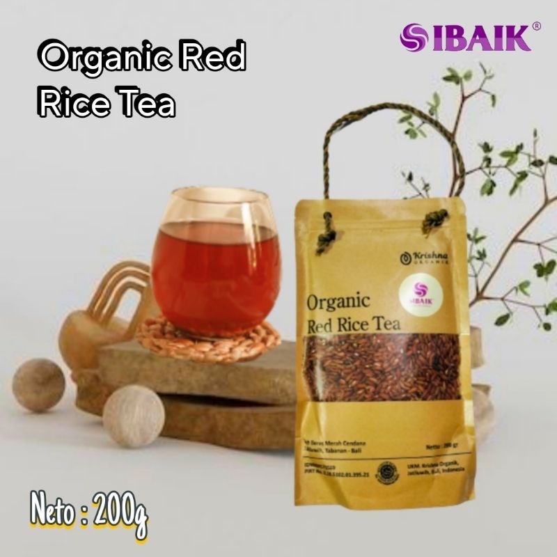 

Organic Red Rice Tea Bali - Teh Beras Merah Organik Bali