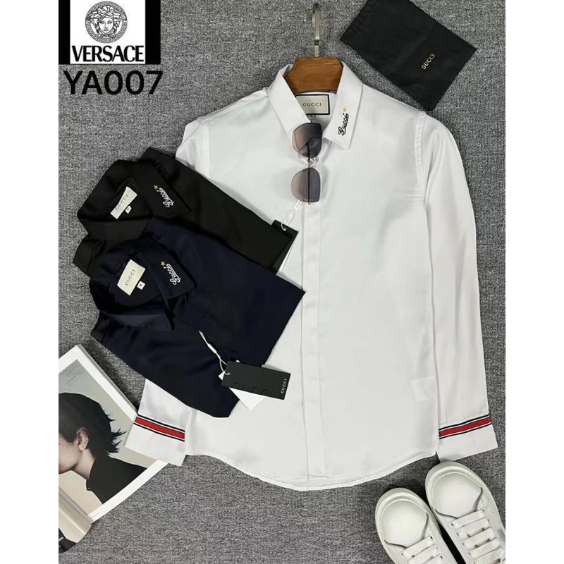 KEMEJA PANJANG PRIA SATIN GC